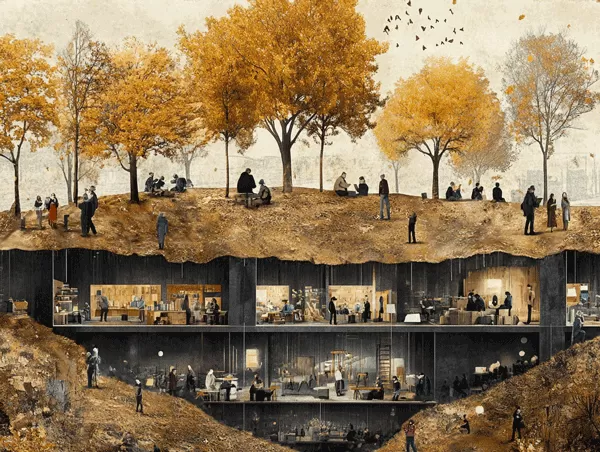 The deep rooting and stewarship that is required on the third hill of the apprenticeship leadership model.